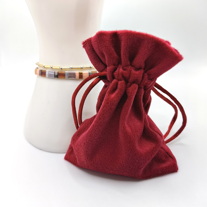 Asha - Set 2 bratari margele Miyuki din Japonia, placate cu Aur 24K si Argint 925 [3]