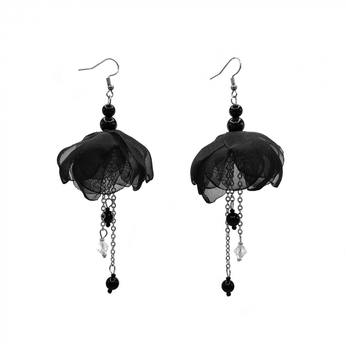 balerina-cercei-lungi-flori-voal-negru-perle-cristale [1]