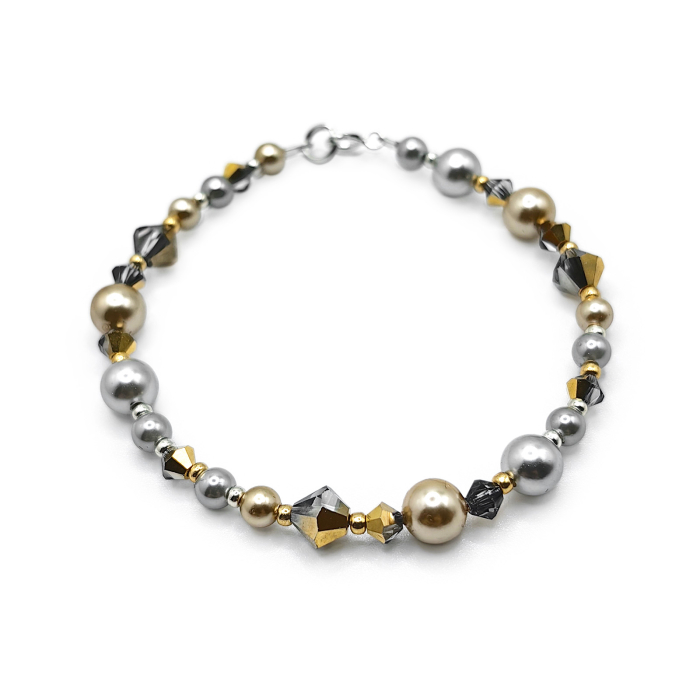 bratara perle cristale argint [2]