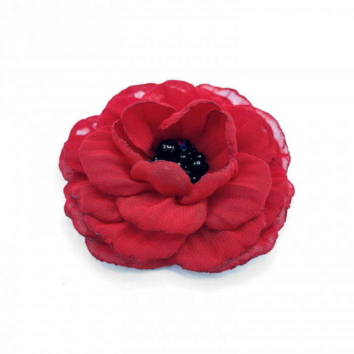 brosa-delight-voal-rosu-floare-mac-cristale-perle.jpg [2]