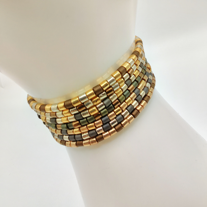 Fayra  - Set 7 bratari multisir cu margele Miyuki din Japonia [1]