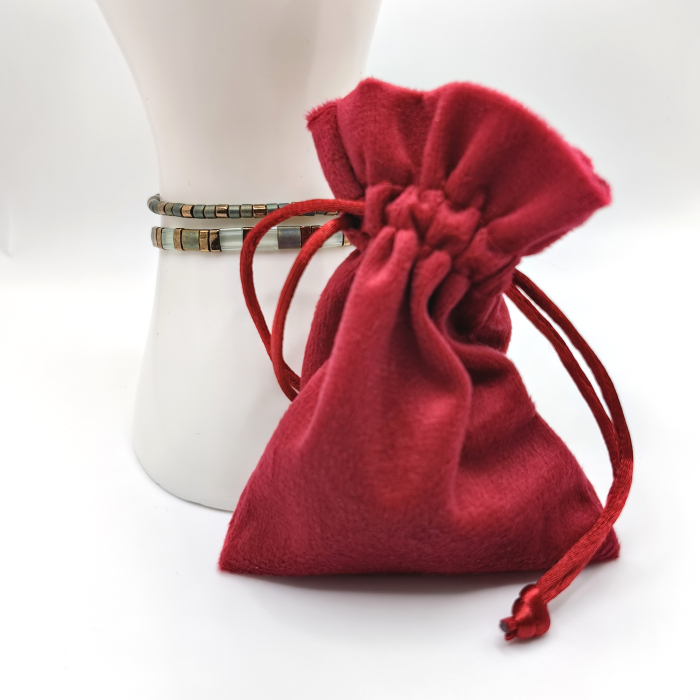 Isara - Set 2 bratari margele Miyuki din Japonia, placate cu Aur 24K [3]