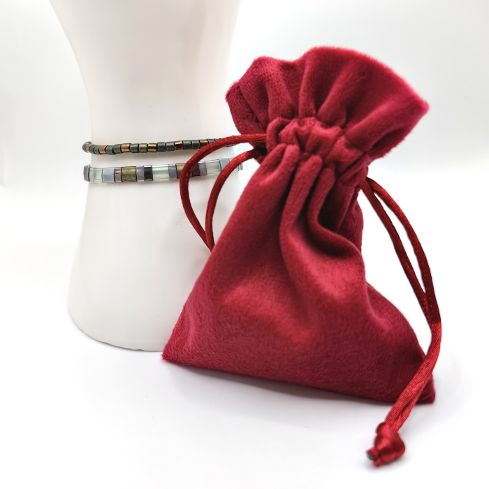 Isara - Set 2 bratari margele Miyuki din Japonia, placate cu Aur 24K [3]