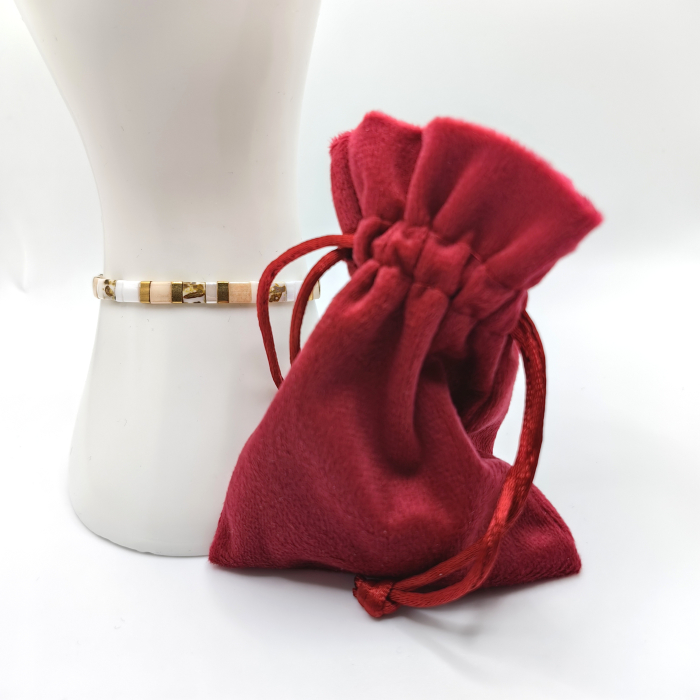 Lunara - Bratara margele Miyuki din Japonia, placate cu Aur 24K [3]