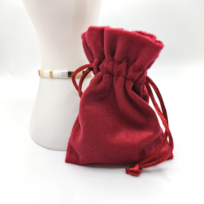 Lunara - Bratara margele Miyuki din Japonia, placate cu Aur 24K [3]