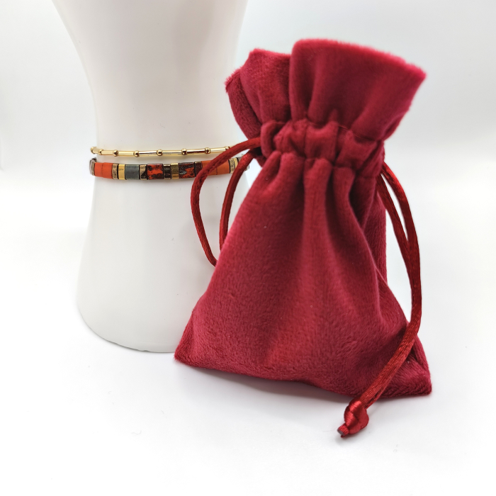 Isara - Set 2 bratari margele Miyuki din Japonia, placate cu Aur 24K [3]