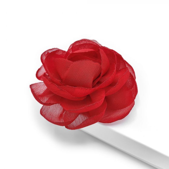 ROSE - brosa floare trandafir din voal [1]