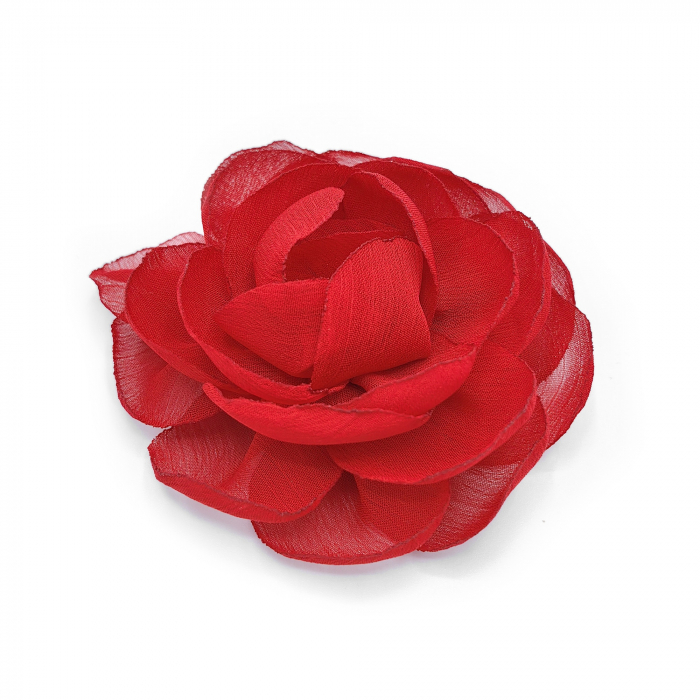 ROSE - brosa floare trandafir din voal [3]