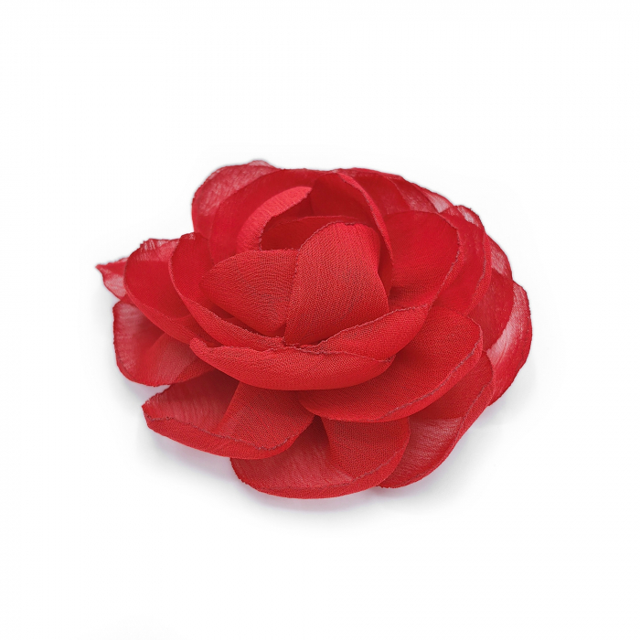 ROSE - brosa floare trandafir din voal [2]