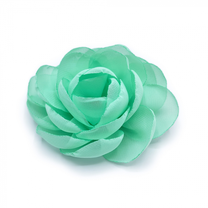 ROSE - brosa floare trandafir din voal [2]