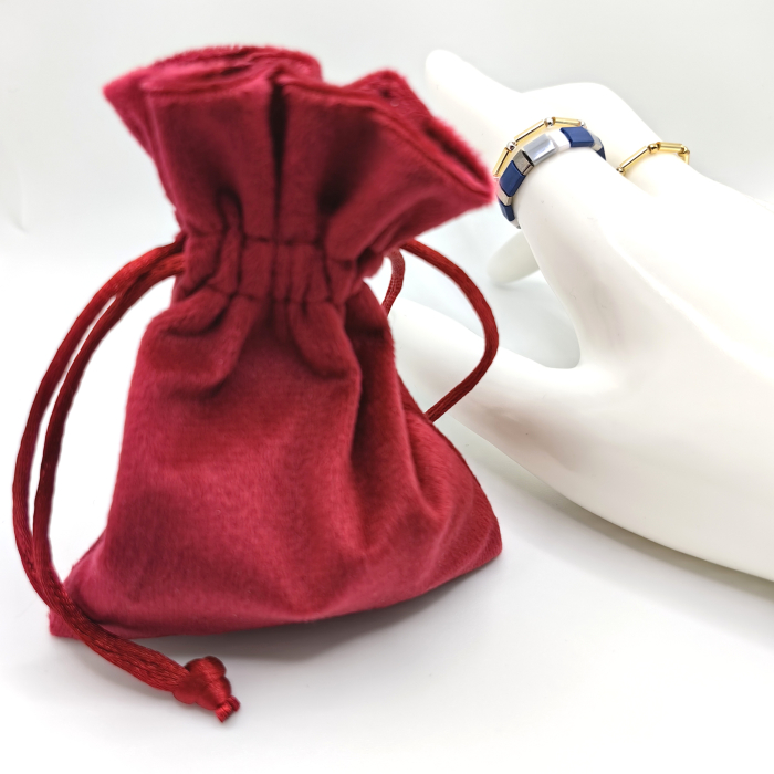 Saphira - Set 3 inele margele Miyuki, placate cu Aur 24K si Argint 925 [2]