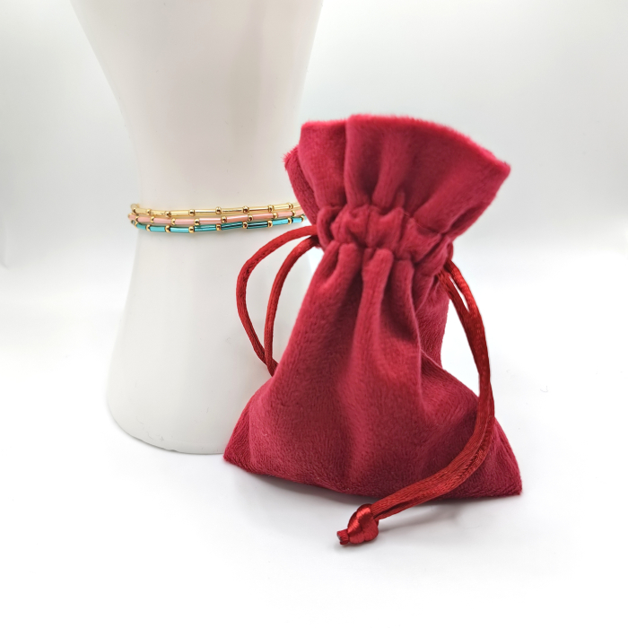 Seren - Set 3 bratari margele Miyuki, placate cu Aur 24K [3]