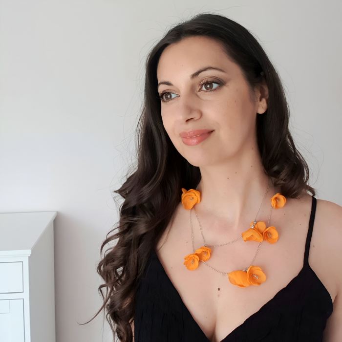 spring-bloom-colier-bratara-flori-portocalii-inox [5]