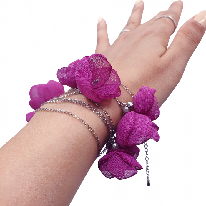bijuterie-multifunctionala-colier-bratara-magenta [3]