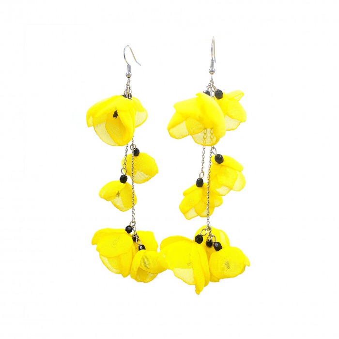 Cercei-primavara-flori-voal-galbene [1]