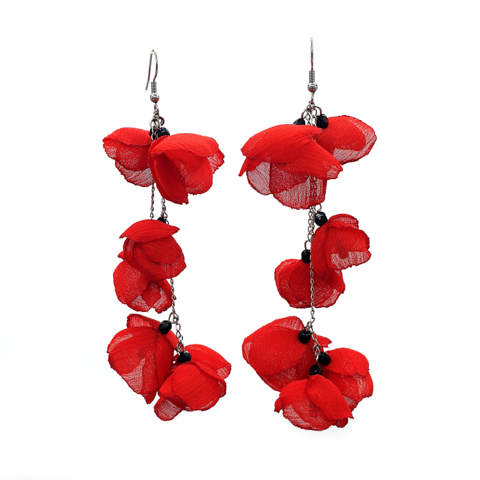 Cercei-foarte-lungi-flori-voal-rosu [1]