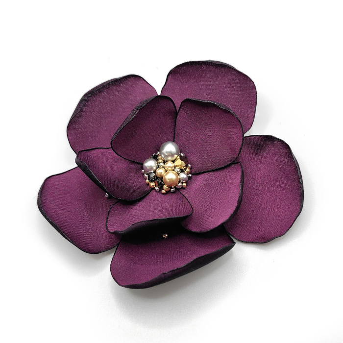 brosa-floare-eleganta-matase-mov-perle-cristale [2]