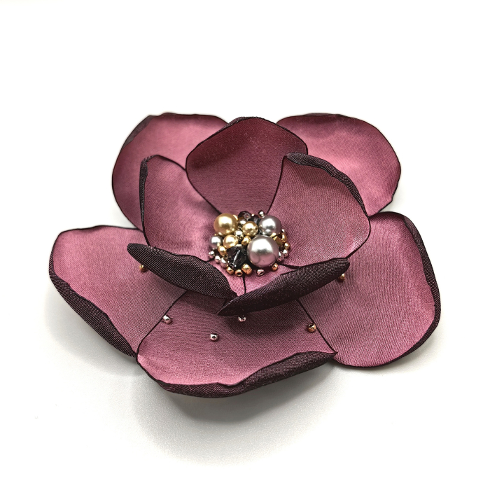 brosa-eleganta-floare-matase-roz [4]