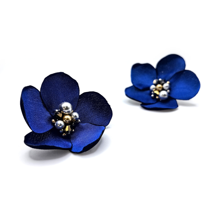 cercei-matase-floare-albastra [3]