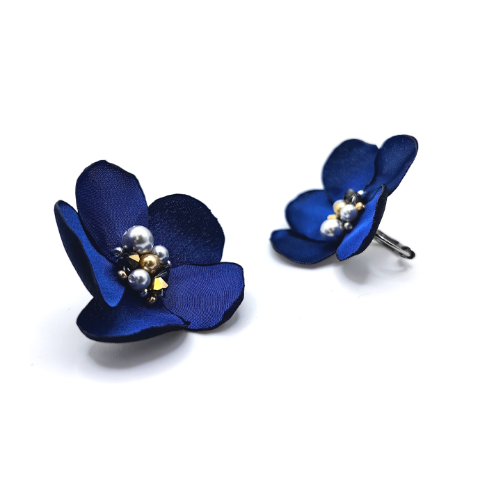 cercei-matase-floare-albastra [4]