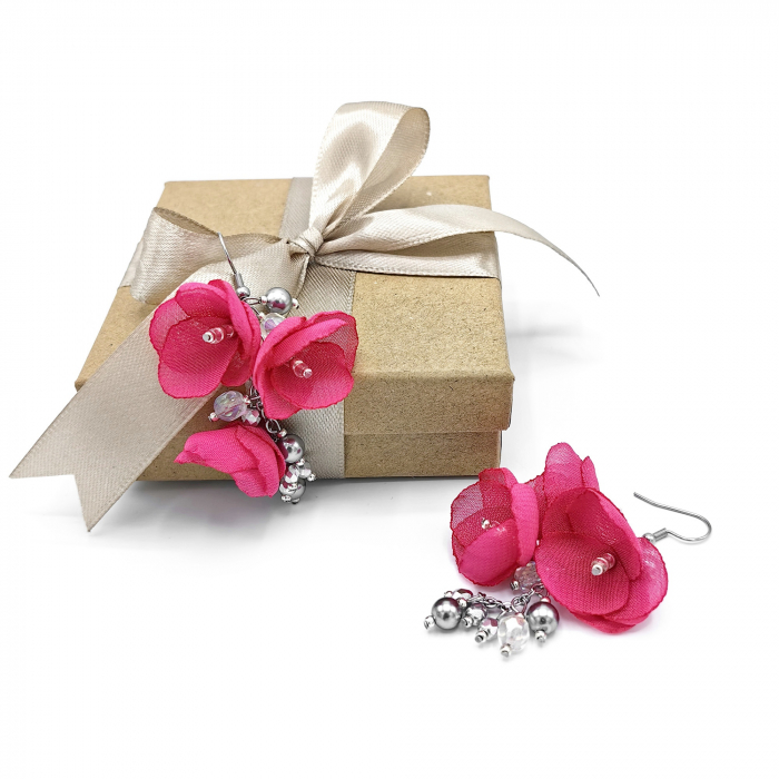 cercei-flori-roz-fucsia-perle-cristale-inox [3]
