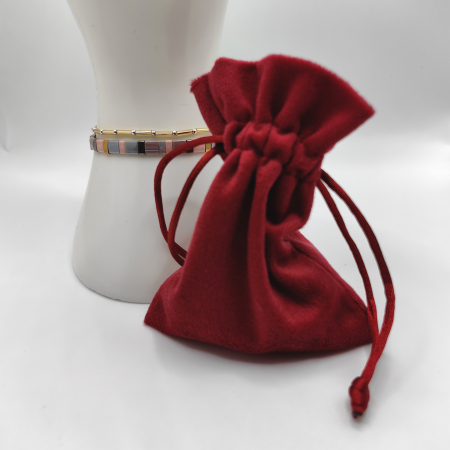 Asha - Set 2 bratari margele Miyuki din Japonia, placate cu Aur 24K si Argint 925 [2]