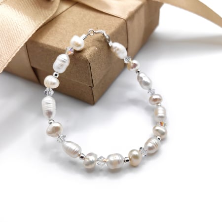Bratari - bratara-perle-naturale-cristale-argint-925