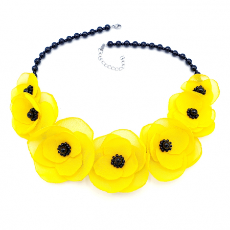 floral-grace-colier-elegant-flori-galbene-voal-perle [2]