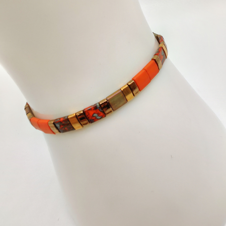 Bijuterii Dama - Isara - Bratara margele Miyuki din Japonia, placate cu Aur 24K