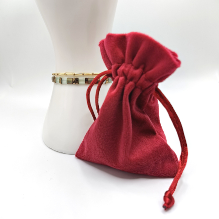 Isara - Set 2 bratari margele Miyuki din Japonia, placate cu Aur 24K [2]