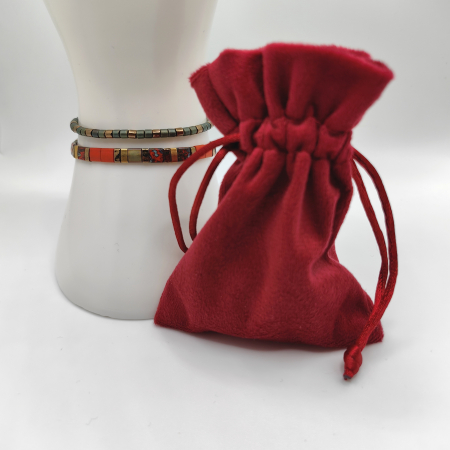 Isara - Set 2 bratari margele Miyuki din Japonia, placate cu Aur 24K [2]