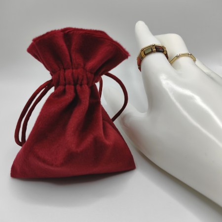 Isara - Set 3 inele margele Miyuki, placate cu Aur 24K si Argint 925 [2]