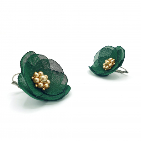 Bijuterii Dama - cercei-love-poezie-voal-verde-perle-aurii.jpg