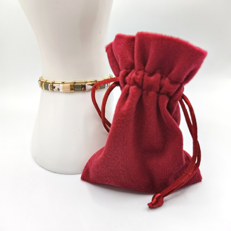 Lunara - Set 2 bratari margele Miyuki din Japonia, placate cu Aur 24K [2]