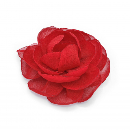 ROSE - brosa floare trandafir din voal [2]