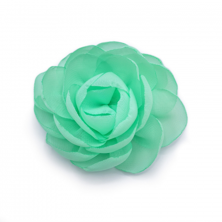 ROSE - brosa floare trandafir din voal [2]