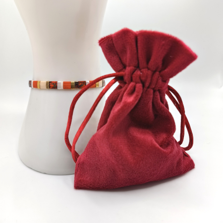 Saira - Bratara margele Miyuki din Japonia, placate cu Aur 24K [2]