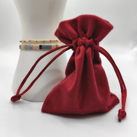 Saphira - Set 2 bratari  margele Miyuki din Japonia, placate cu Aur 24K [2]