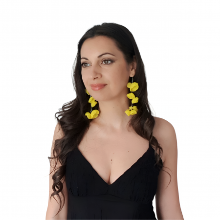 Cercei-primavara-flori-voal-galbene [3]