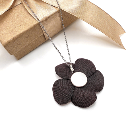 colier-floare-matase-roz [3]