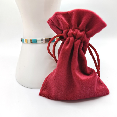 Zuri - Bratara multicolor cu margele Miyuki, placate cu Aur 24K [2]