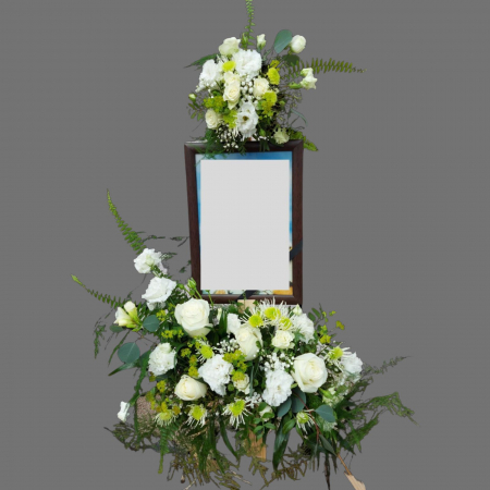 ARANJAMENTE FUNERARE - Aranjament funerar cu poză
