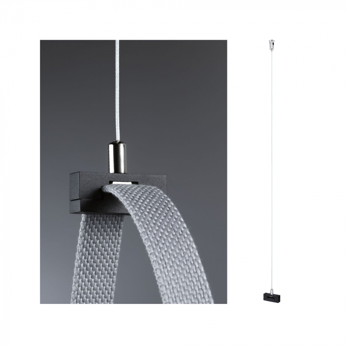 Accesoriu suspendare panglică Uline, 45x15mm, negru [7]