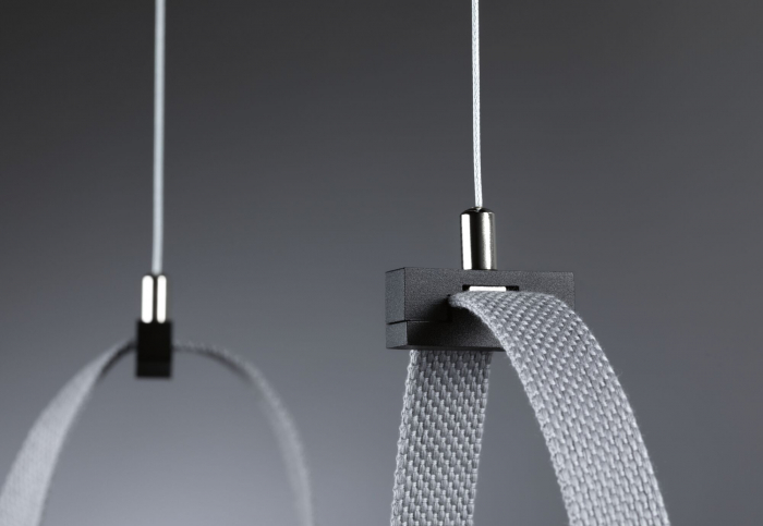 Accesoriu suspendare panglică Uline, 45x15mm, negru [3]