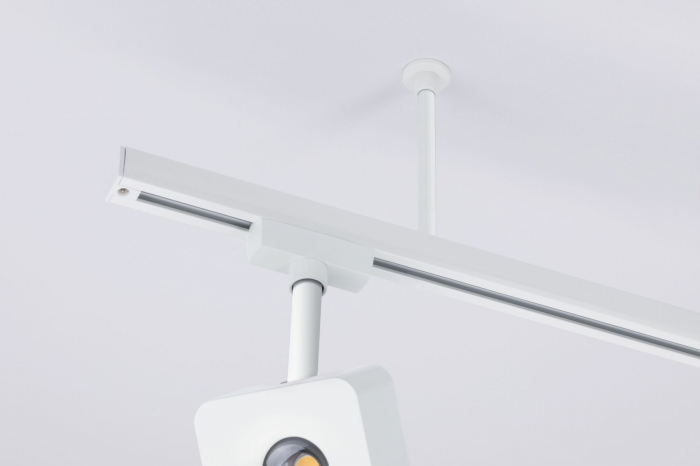 Accesoriu suspendare sina Urail, 105mm, alb Signal [3]