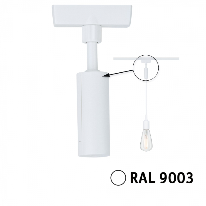 Adaptor universal pentru penduluri pentru sina Urail, max. 50W, 230V, alb Signal [6]