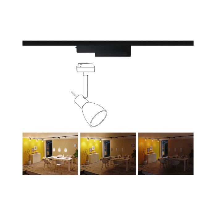 Adaptor URail ZigBee On/Off/Dimm 50W, negru mat [5]
