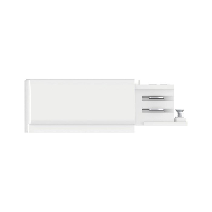 Alimentare de capăt pentru șină trifazică Paulmann ProRail3, stânga, 99,5x35mm, max. 3.680W, alb [2]