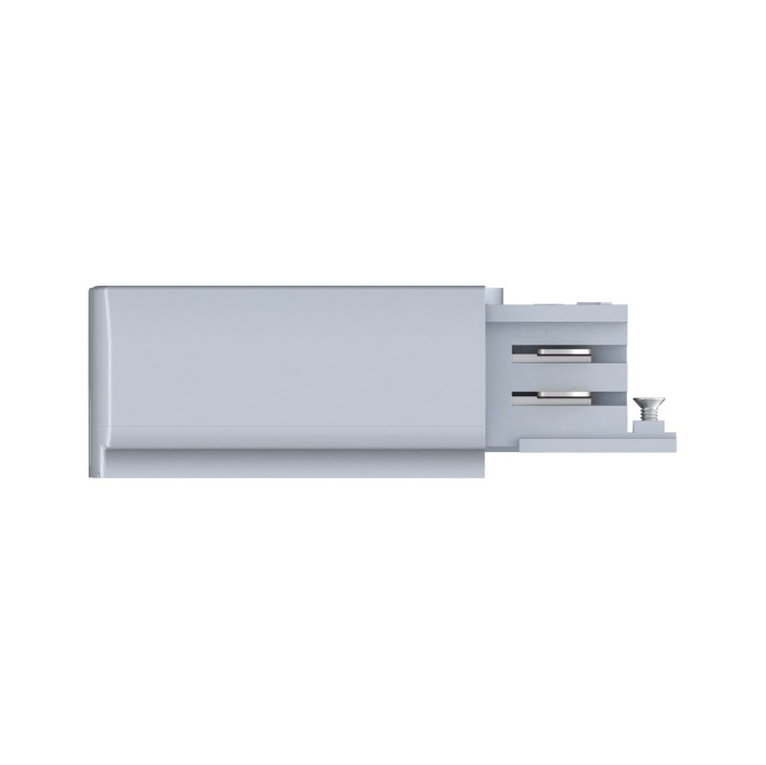 Alimentare de capăt pentru șină trifazică Paulmann ProRail3, stânga, 99,5x35mm, max. 3.680W, argintiu [2]