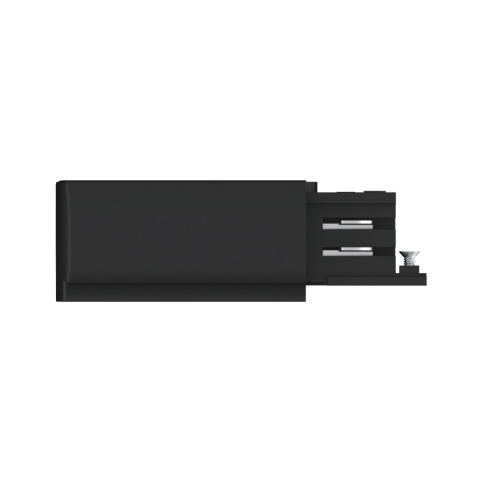 Alimentare de capăt pentru șină trifazică Paulmann ProRail3, stânga, 99,5x35mm, max. 3.680W, negru [2]